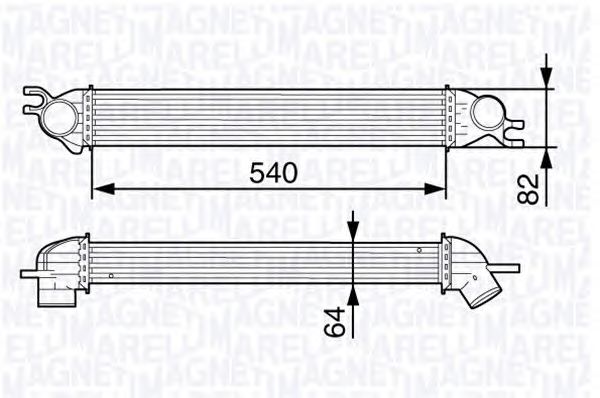 Intercooler, compresor