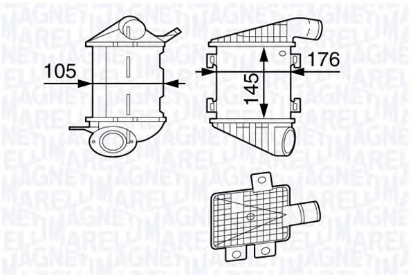 Intercooler, compresor