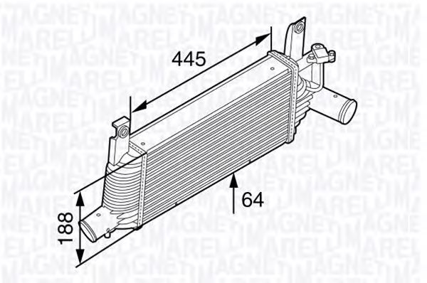 Intercooler, compresor