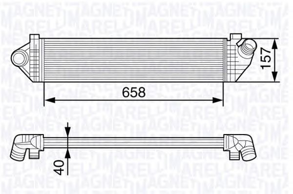 Intercooler, compresor