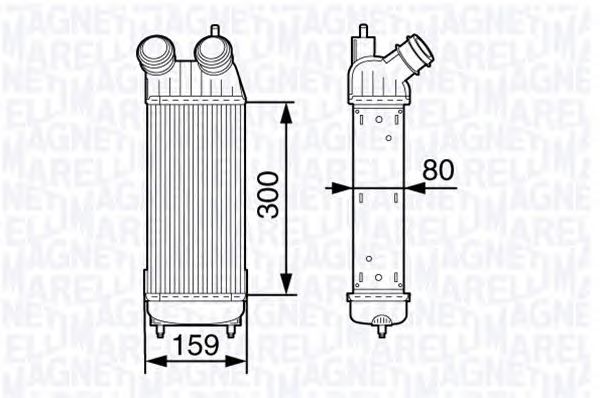 Intercooler, compresor