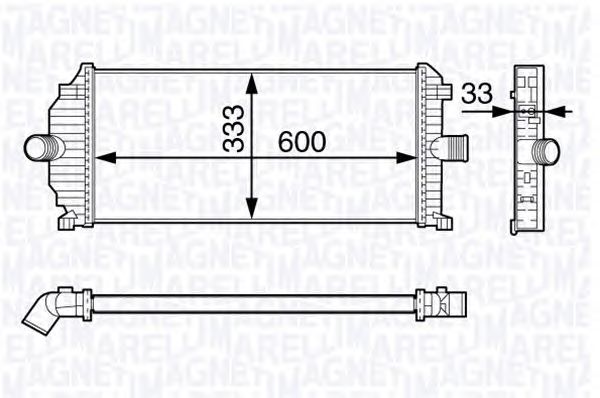 Intercooler, compresor