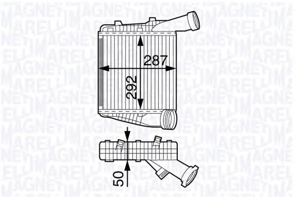 Intercooler, compresor