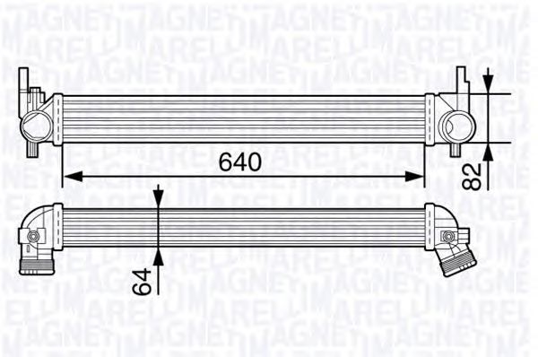 Intercooler, compresor