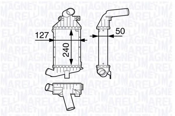 Intercooler, compresor