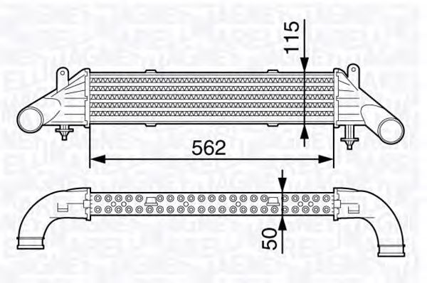 Intercooler, compresor