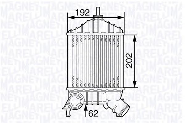 Intercooler, compresor