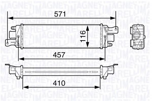 Intercooler, compresor