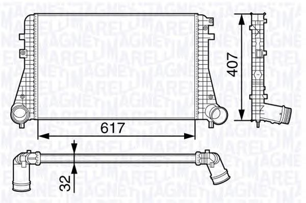 Intercooler, compresor