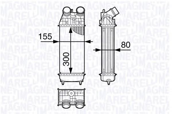 Intercooler, compresor