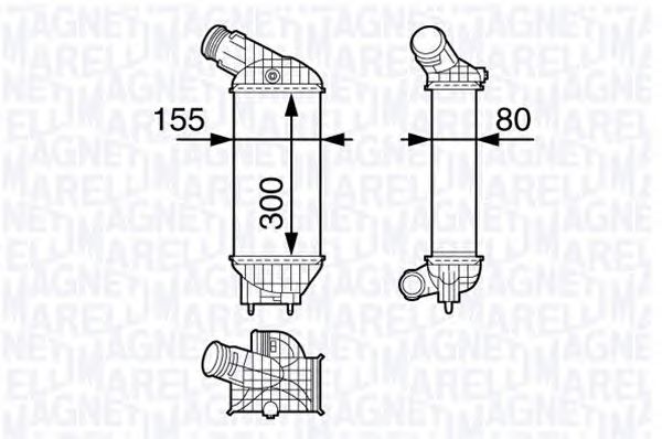 Intercooler, compresor