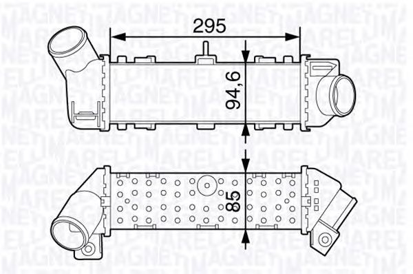 Intercooler, compresor