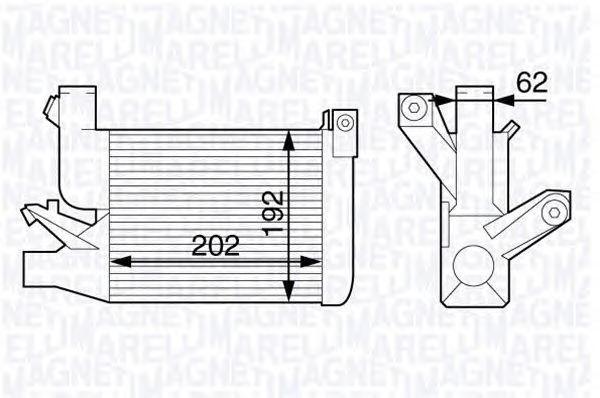 Intercooler, compresor