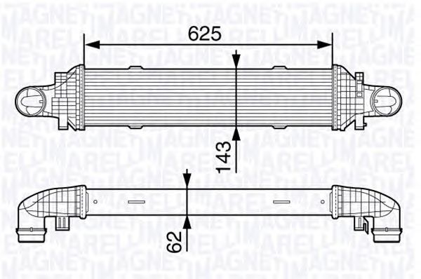 Intercooler, compresor