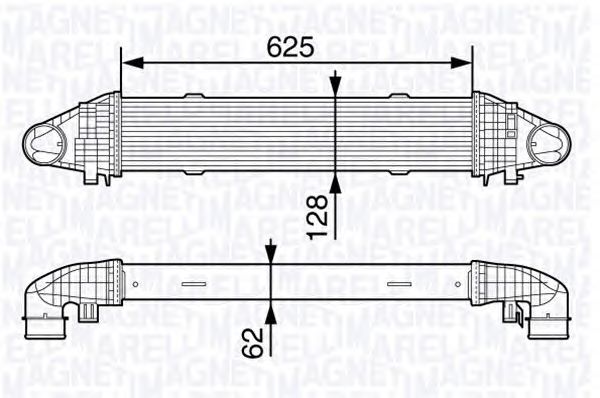 Intercooler, compresor