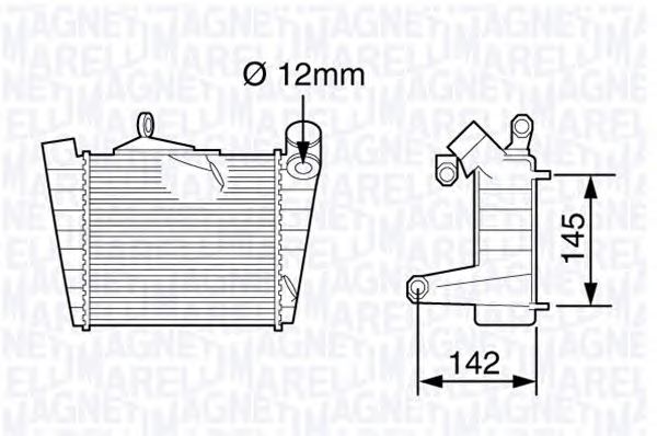 Intercooler, compresor