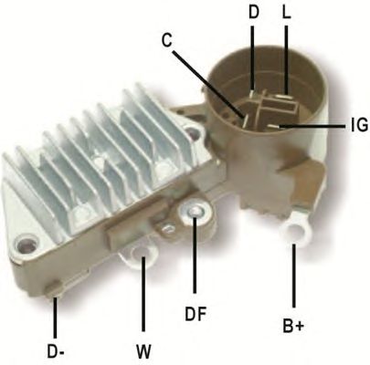 Regulator, alternator