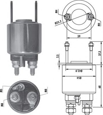 Solenoid, electromotor