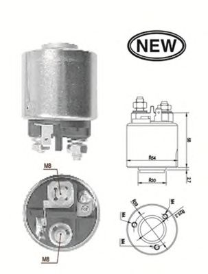 Solenoid, electromotor