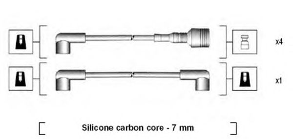 Set cablaj aprinder ALFA ROMEO 145/146 1,6/33 1,7