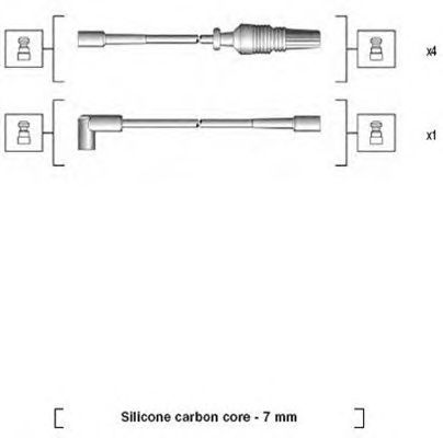 Set cablaj aprinder CITROEN AX 1,4/C15 1,0-1,4 -98