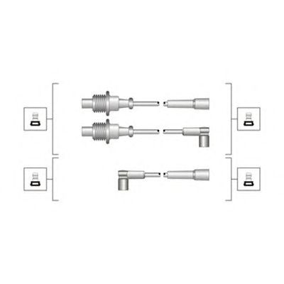 Set cablaj aprinder PEUGEOT 205/309/405